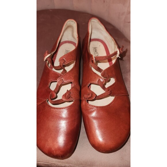 Josef Seibel Shoes Germany Fiona Leather comfort slip on elastic shoes Size 38 - Picture 2 of 10